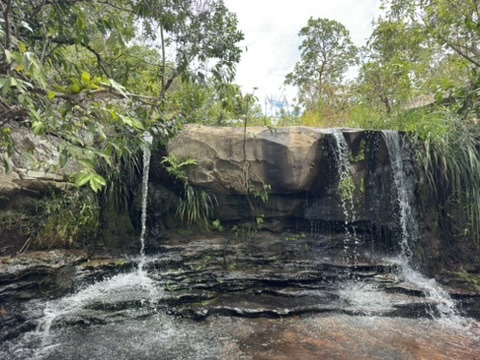 Cachoeira da Bica, em Brasilândia de Minas